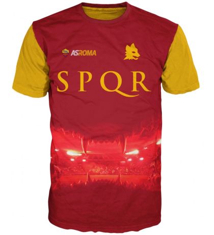 Мъжка тениска Рома (AS Roma) – Фен Дизайн 5 | Футболна тениска