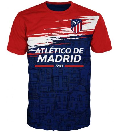 Мъжка тениска Атлетико Мадрид (Atletico Madrid) – Фен Дизайн 5 | Футболна тениска