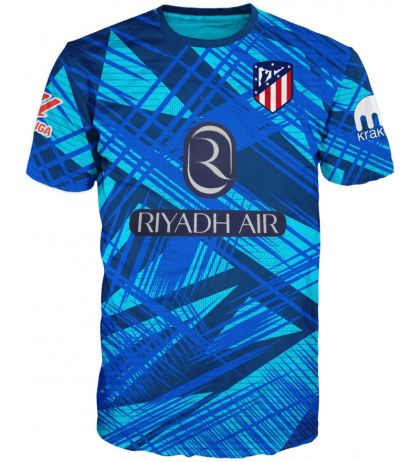 Мъжка тениска Атлетико Мадрид (Atletico Madrid) – Фен Дизайн 4 | Футболна тениска