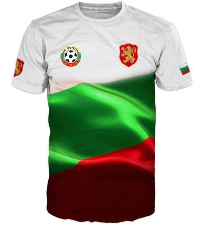 Мъжка тениска България (Bulgaria) – Фен Дизайн 1 | Футболна тениска