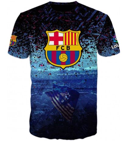 Тениска Барселона (F.C. Barcelona) фен модел