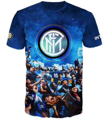 Мъжка тениска Inter Milano спортен модел