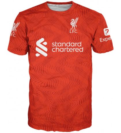 Мъжка тениска Liverpool Ливърпул фен дизайн