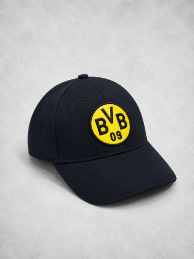 Футболна шапка с козирка Borussia Dortmund – Черна
