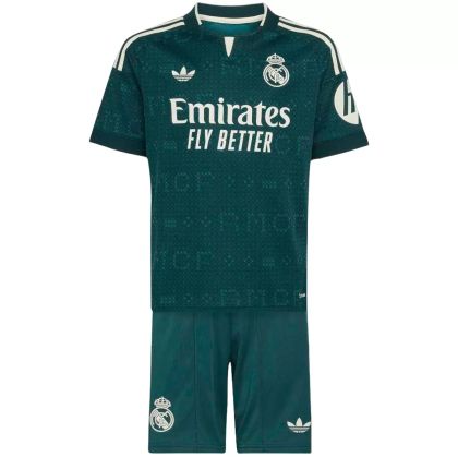 Детски гостуващ комплект на Adidas Real Madrid 2026-2027