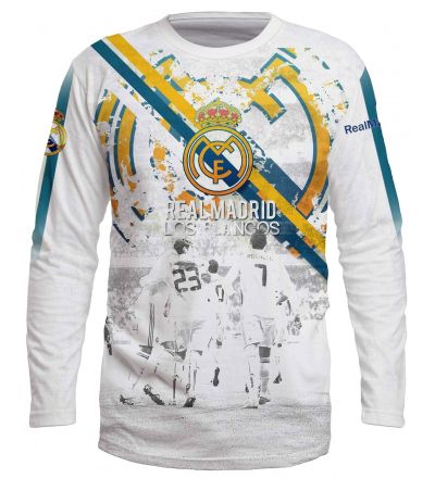 Мъжка блуза Real Madrid (Реал Мадрид) дълъг ръкав – фен модел