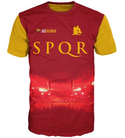 Мъжка тениска Рома (AS Roma) – Фен Дизайн 5 | Футболна тениска
