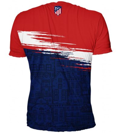 Мъжка тениска Атлетико Мадрид (Atletico Madrid) – Фен Дизайн 5 | Футболна тениска