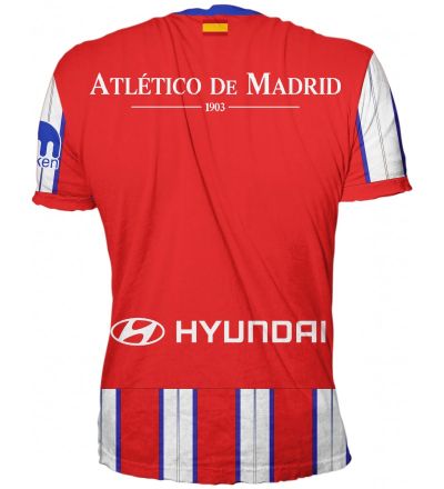 Мъжка тениска Атлетико Мадрид (Atletico Madrid) – Фен Дизайн 3 | Футболна тениска