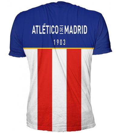 Мъжка тениска Атлетико Мадрид (Atletico Madrid) – Фен Дизайн 2 | Футболна тениска
