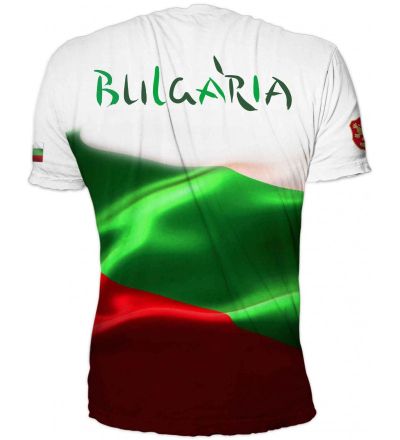 Мъжка тениска България (Bulgaria) – Фен Дизайн 1 | Футболна тениска