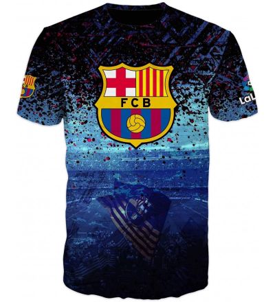 Тениска Барселона (F.C. Barcelona) фен модел