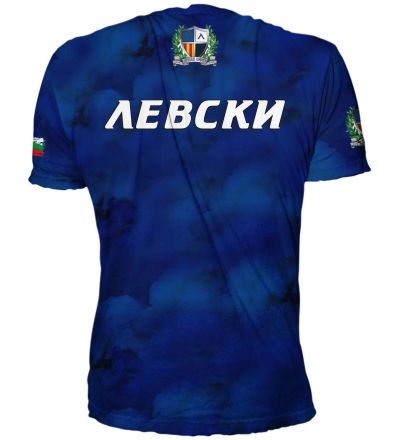 Мъжка тениска Levski Левски спортен модел