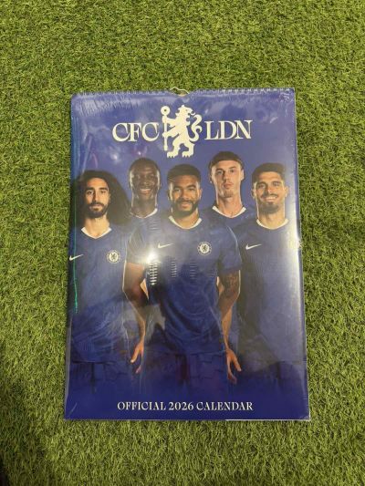 Стенен футболен календар Челси 2025/26